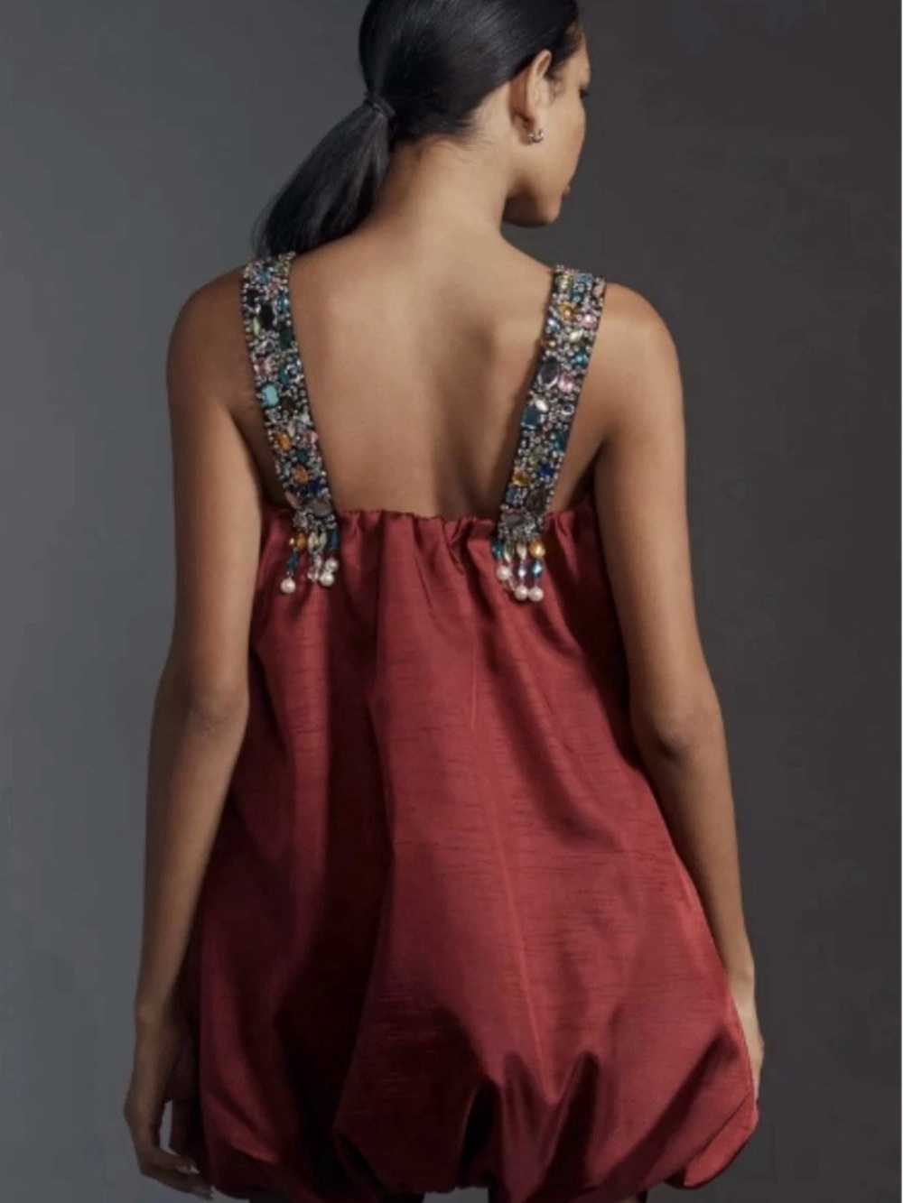Anthropologie x Sunday in Brooklyn Mini Dress Embellished Bubble XS
Red HOCO - Picture 3 of 16